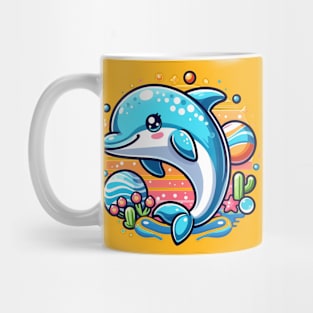 Endearing Dolphin Mug